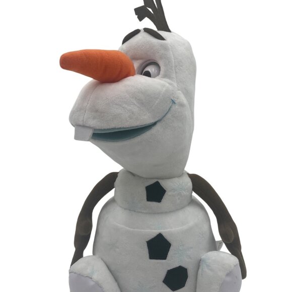 Disney Frozen Olaf Plush Toy Weighted Bottom Animated - Picture 1 of 8